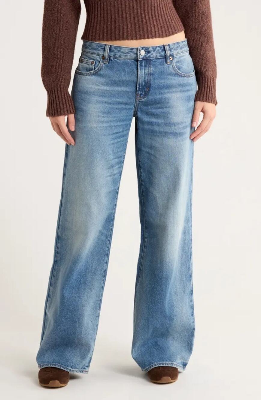 PacSun Casey Low Rise Baggy Wide Leg Jeans Size 22